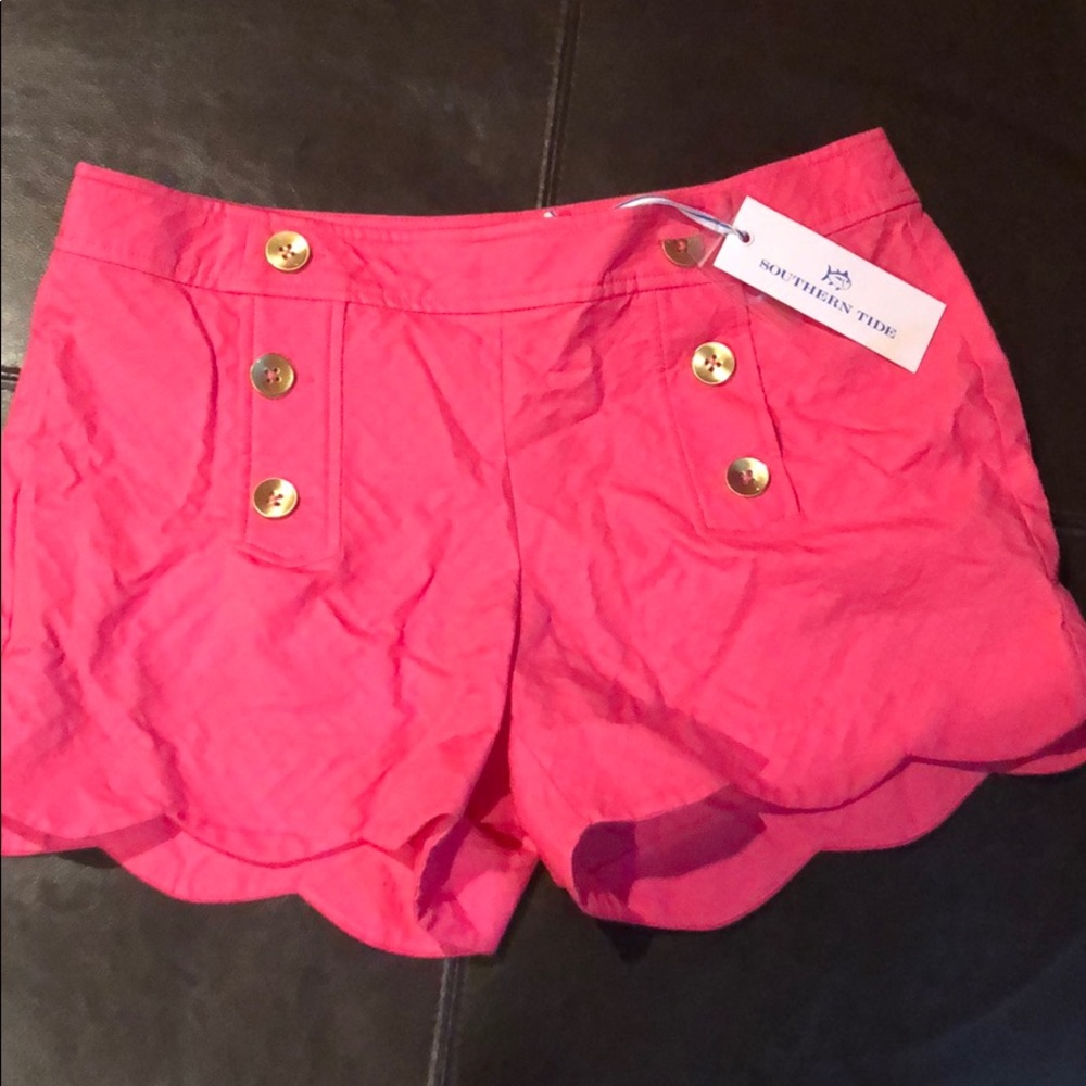 Southern Tide Coral Shorts